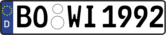 BO-WI1992