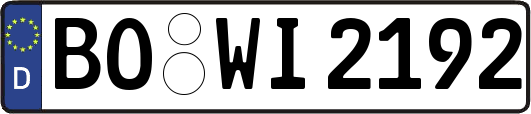 BO-WI2192