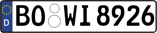 BO-WI8926