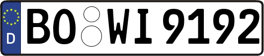 BO-WI9192
