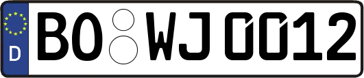 BO-WJ0012