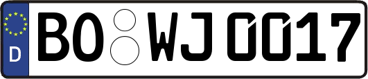 BO-WJ0017