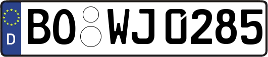 BO-WJ0285