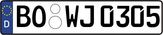 BO-WJ0305