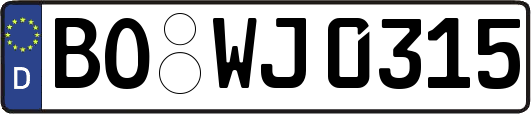 BO-WJ0315