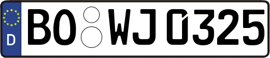 BO-WJ0325