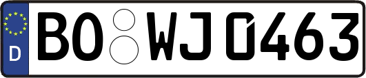 BO-WJ0463
