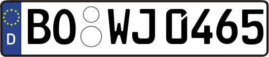 BO-WJ0465