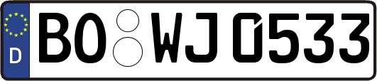 BO-WJ0533