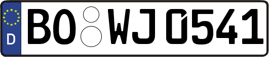 BO-WJ0541