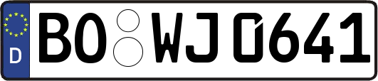 BO-WJ0641