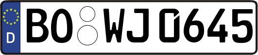 BO-WJ0645