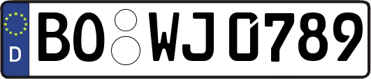 BO-WJ0789