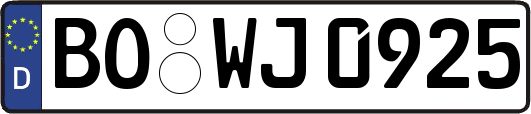 BO-WJ0925