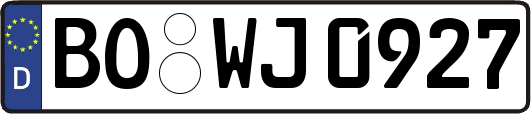 BO-WJ0927