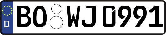 BO-WJ0991