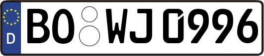 BO-WJ0996