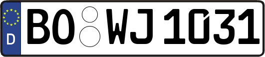 BO-WJ1031