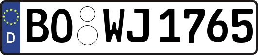 BO-WJ1765