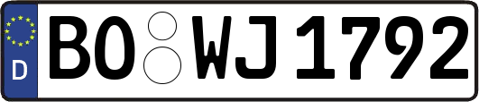 BO-WJ1792