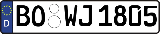 BO-WJ1805