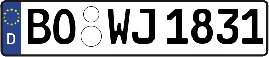 BO-WJ1831