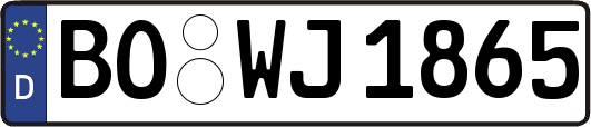 BO-WJ1865