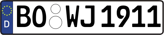 BO-WJ1911