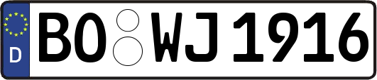 BO-WJ1916
