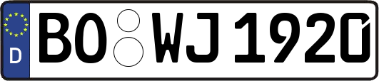 BO-WJ1920