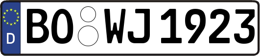 BO-WJ1923