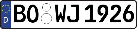 BO-WJ1926