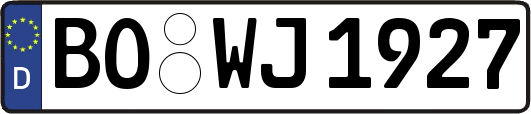 BO-WJ1927