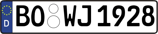 BO-WJ1928