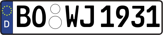 BO-WJ1931