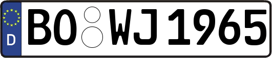 BO-WJ1965