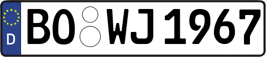 BO-WJ1967