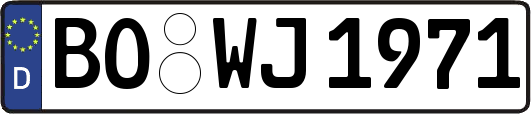 BO-WJ1971