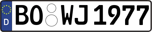 BO-WJ1977