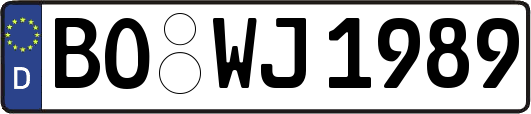 BO-WJ1989