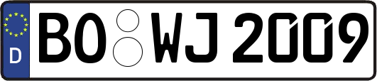 BO-WJ2009