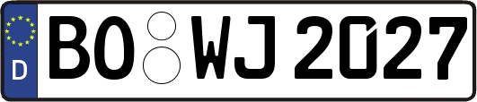 BO-WJ2027