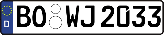 BO-WJ2033