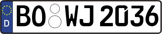 BO-WJ2036