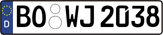 BO-WJ2038