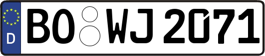 BO-WJ2071