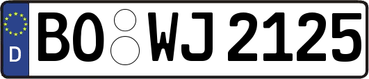 BO-WJ2125