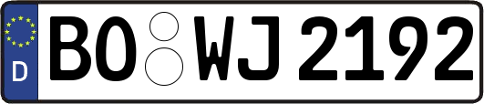 BO-WJ2192