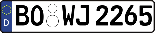 BO-WJ2265