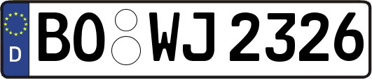 BO-WJ2326